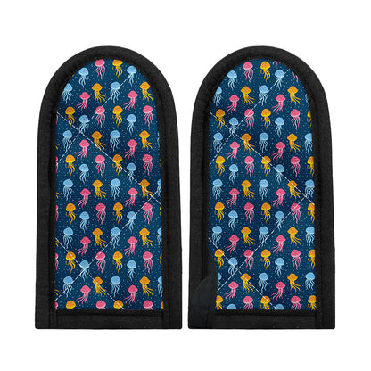 Cute Jellyfish Pattern Print Skillet Handle Cover