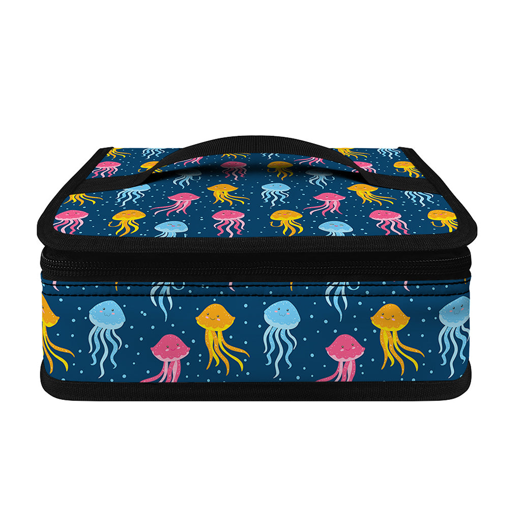 Cute Jellyfish Pattern Print Small Lunch Bag