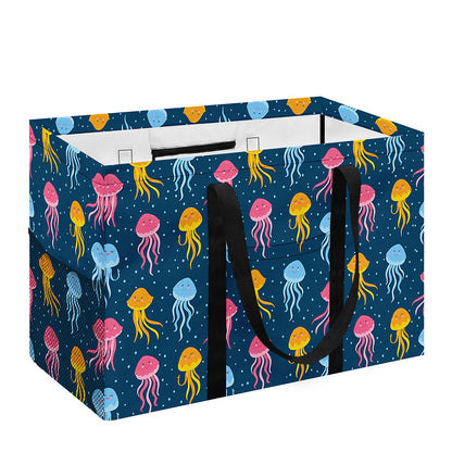 Cute Jellyfish Pattern Print Utility Tote Bag
