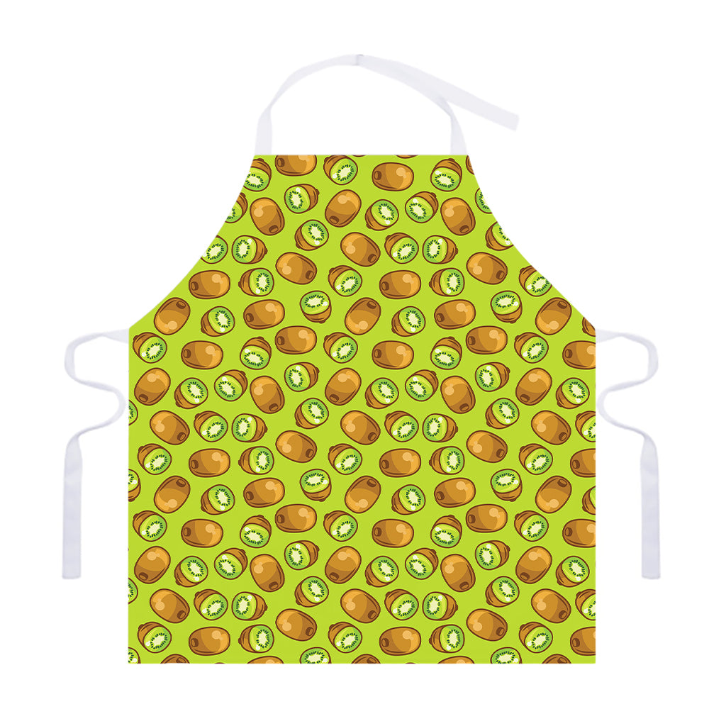 Cute Kiwi Pattern Print Adjustable Apron