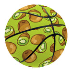 Cute Kiwi Pattern Print Basketball