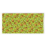 Cute Kiwi Pattern Print Beach Towel