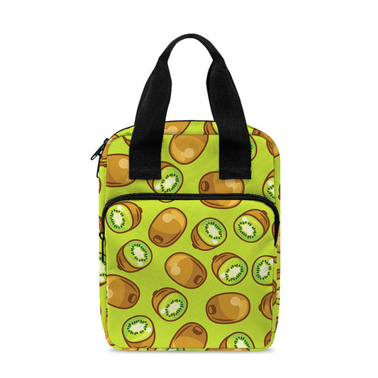 Cute Kiwi Pattern Print Bible Tote Bag