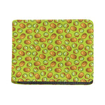 Cute Kiwi Pattern Print Bifold Wallet