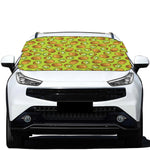 Cute Kiwi Pattern Print Car Windshield Snow Cover