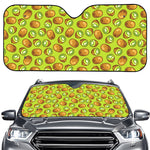 Cute Kiwi Pattern Print Car Windshield Sun Shade