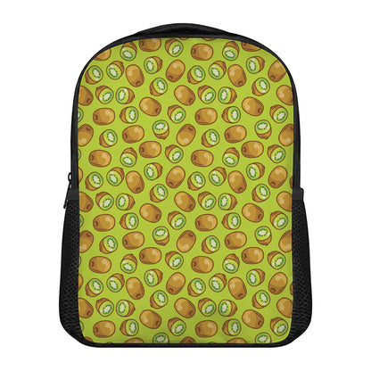Cute Kiwi Pattern Print Casual Backpack
