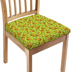 Cute Kiwi Pattern Print Chair Cushion Cover