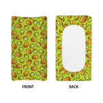 Cute Kiwi Pattern Print Changing Pad Cover