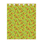 Cute Kiwi Pattern Print Curtain