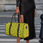 Cute Kiwi Pattern Print Duffle Bag