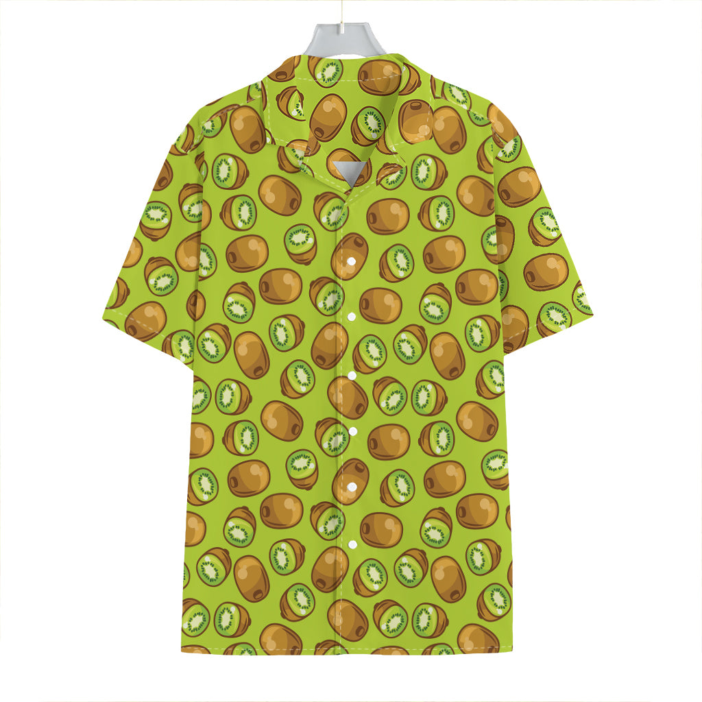 Cute Kiwi Pattern Print Hawaiian Shirt