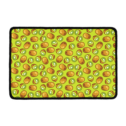 Cute Kiwi Pattern Print Kitchen Mat