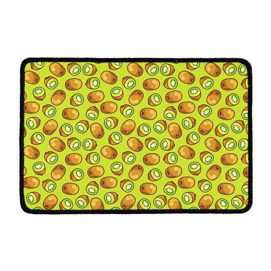 Cute Kiwi Pattern Print Kitchen Mat