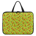 Cute Kiwi Pattern Print Laptop Sleeve With Handle