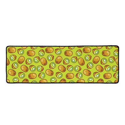 Cute Kiwi Pattern Print Long Kitchen Mat
