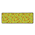 Cute Kiwi Pattern Print Long Kitchen Mat