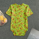 Cute Kiwi Pattern Print Men's Bodysuit