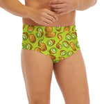 Cute Kiwi Pattern Print Men's Briefs
