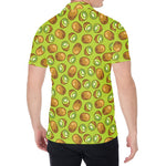 Cute Kiwi Pattern Print Men's Shirt