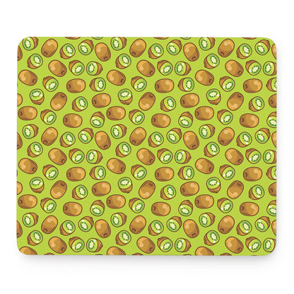 Cute Kiwi Pattern Print Mouse Pad
