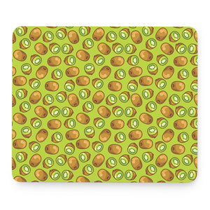 Cute Kiwi Pattern Print Mouse Pad