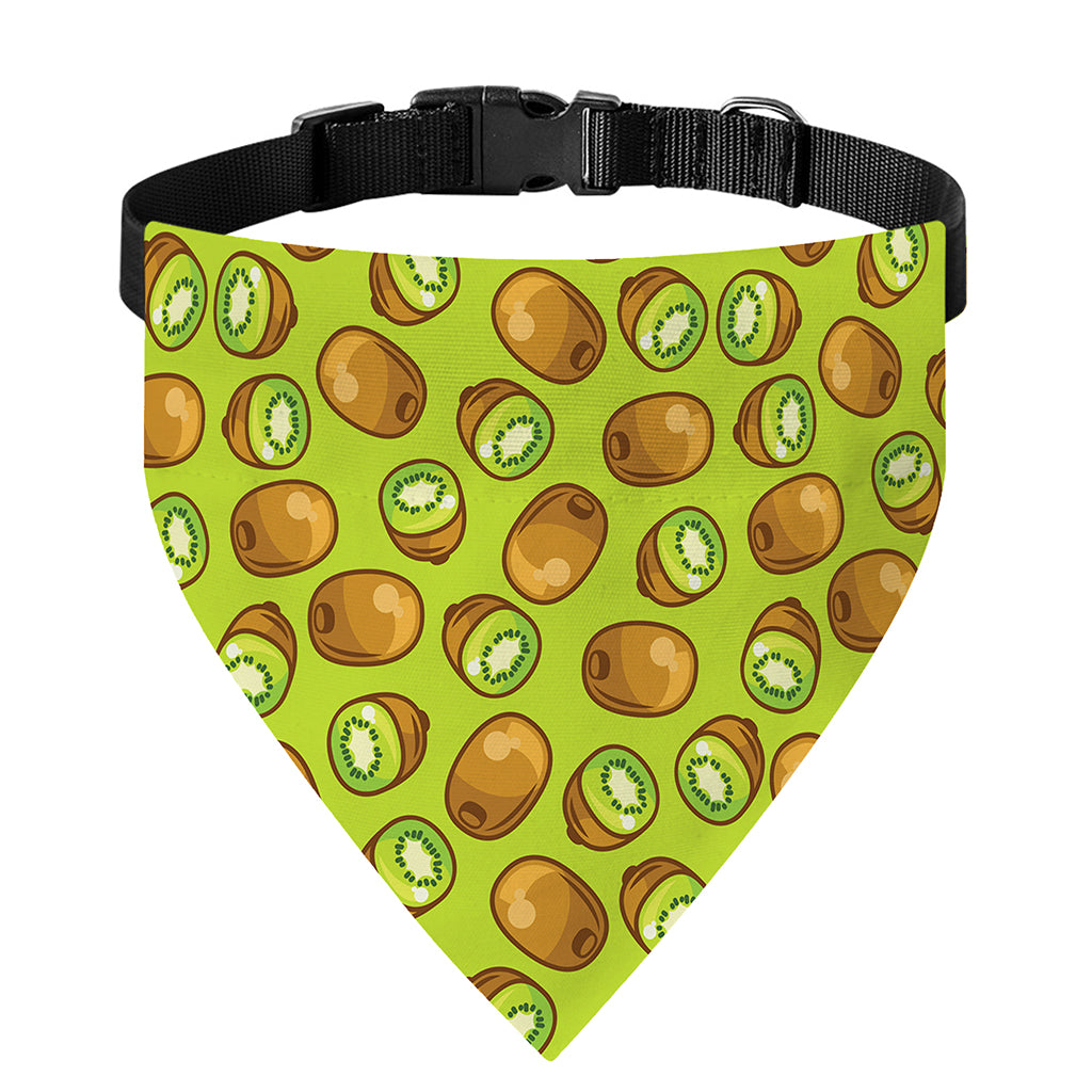 Cute Kiwi Pattern Print Over The Collar Dog Bandana