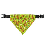 Cute Kiwi Pattern Print Over The Collar Dog Bandana