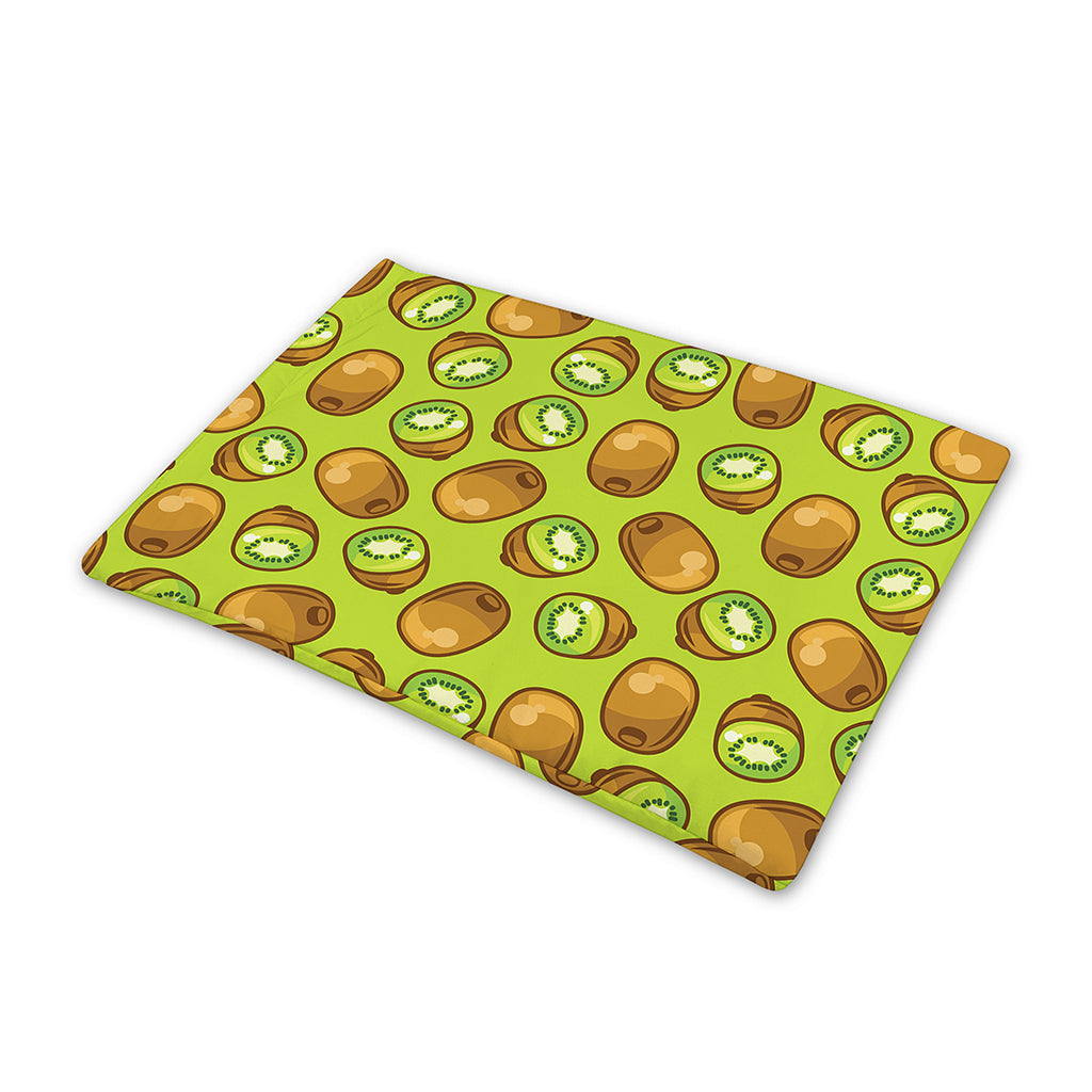 Cute Kiwi Pattern Print Pet Cooling Mat Cover