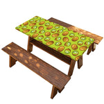 Cute Kiwi Pattern Print Picnic Table Cover