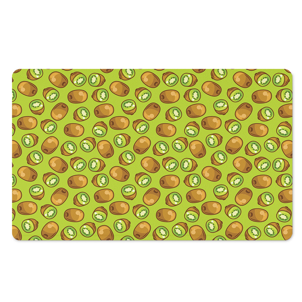 Cute Kiwi Pattern Print Polyester Doormat