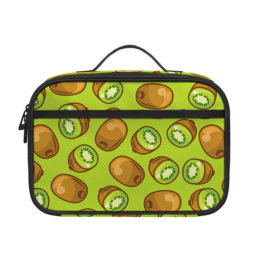 Cute Kiwi Pattern Print Portable Lunch Bag