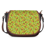 Cute Kiwi Pattern Print Saddle Bag