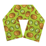 Cute Kiwi Pattern Print Scarf