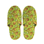 Cute Kiwi Pattern Print Slippers