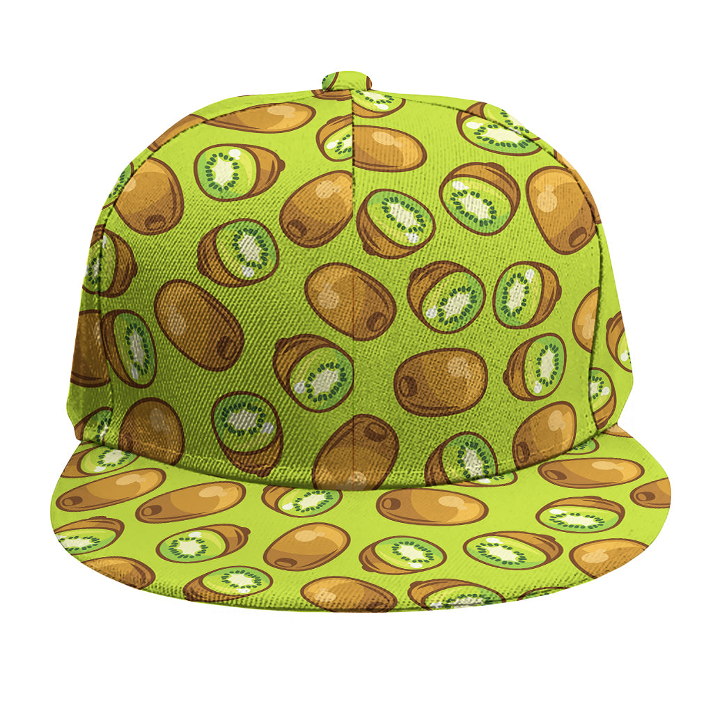 Cute Kiwi Pattern Print Snapback Cap