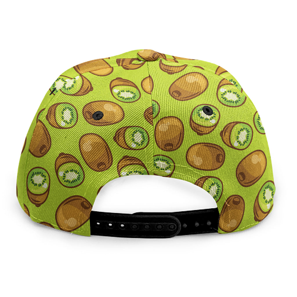 Cute Kiwi Pattern Print Snapback Cap