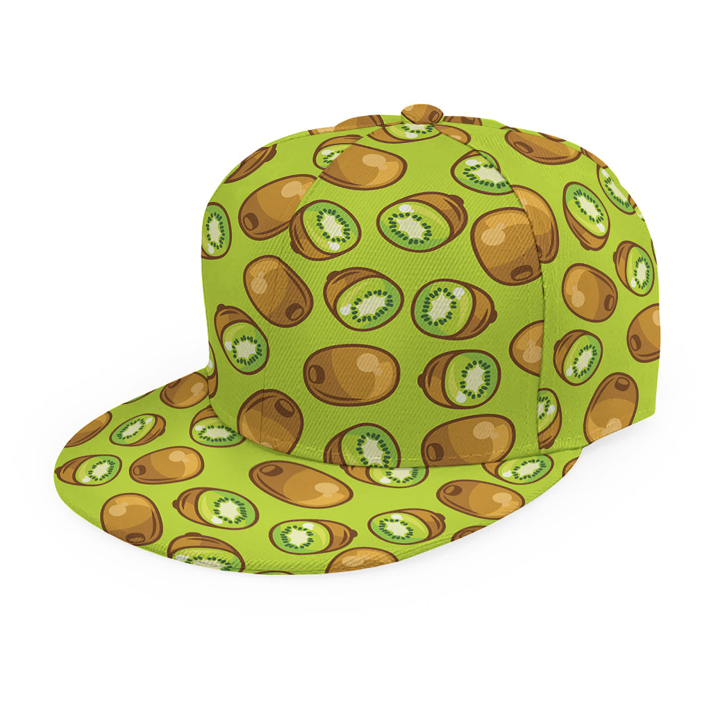 Cute Kiwi Pattern Print Snapback Cap