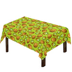 Cute Kiwi Pattern Print Tablecloth