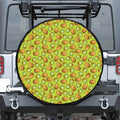 Cute Kiwi Pattern Print Tire Cover