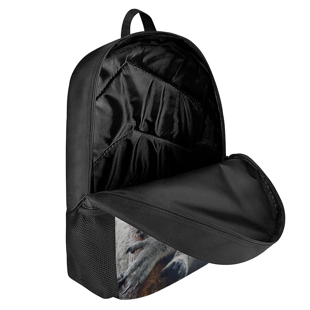 Cute Koala Print 17 Inch Backpack