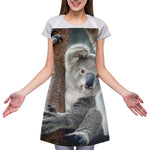 Cute Koala Print Adjustable Apron
