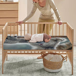 Cute Koala Print Baby Crib Sheet