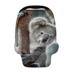 Cute Koala Print Baby Seat Cover