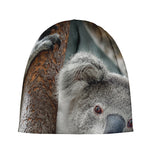 Cute Koala Print Beanie