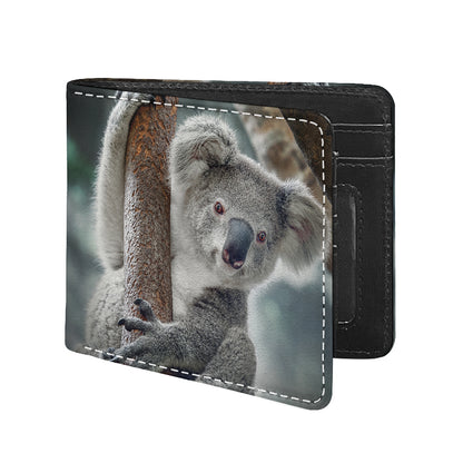 Cute Koala Print Bifold Wallet
