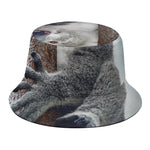 Cute Koala Print Bucket Hat
