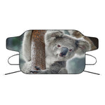 Cute Koala Print Car Windshield Snow Cover