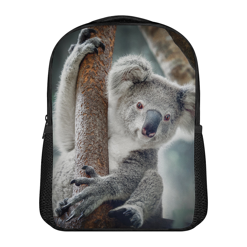 Cute Koala Print Casual Backpack