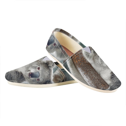 Cute Koala Print Casual Shoes